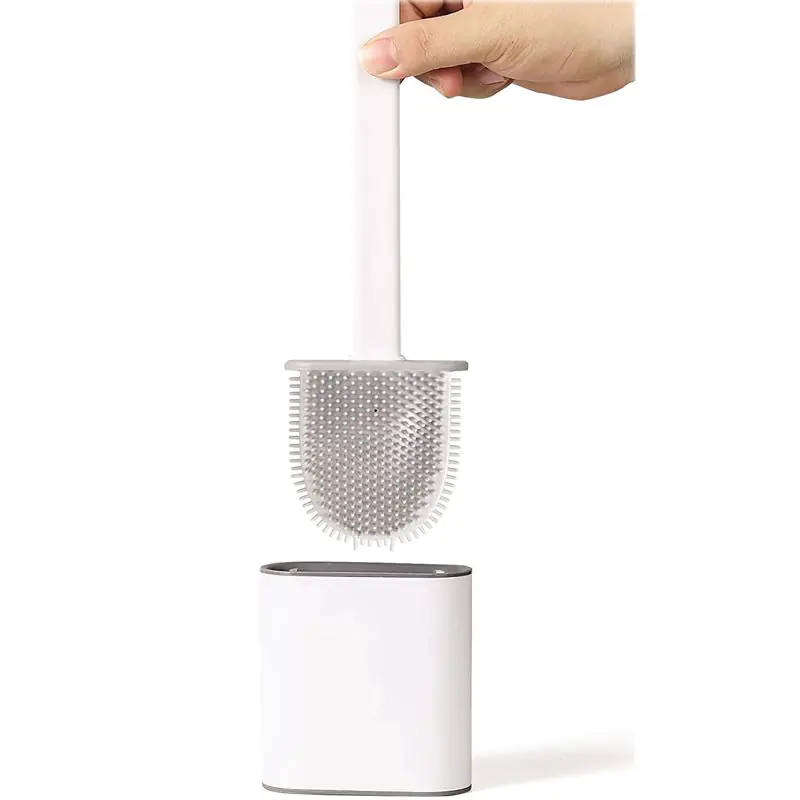 Slimline Silicone Toilet Brush