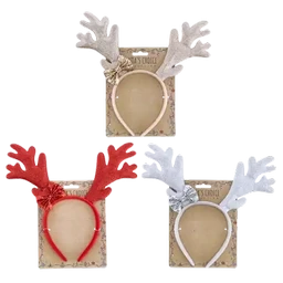 Antlers with Bows Headband (Colour May Vary)