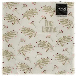 Starlight Christmas Napkins (33 x 33cm, Pack of 20)