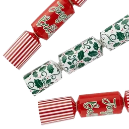 Christmas Printed Crackers 10 Piece