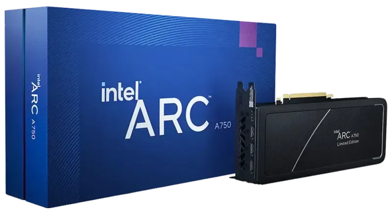 Intel Arc A750 Limited Edition 8GB Graphics Card  High-Performance Gaming