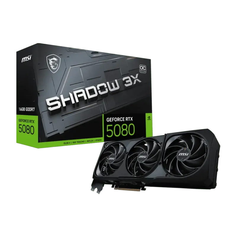 MSI GeForce RTX 5080 16G SHADOW 3X OC