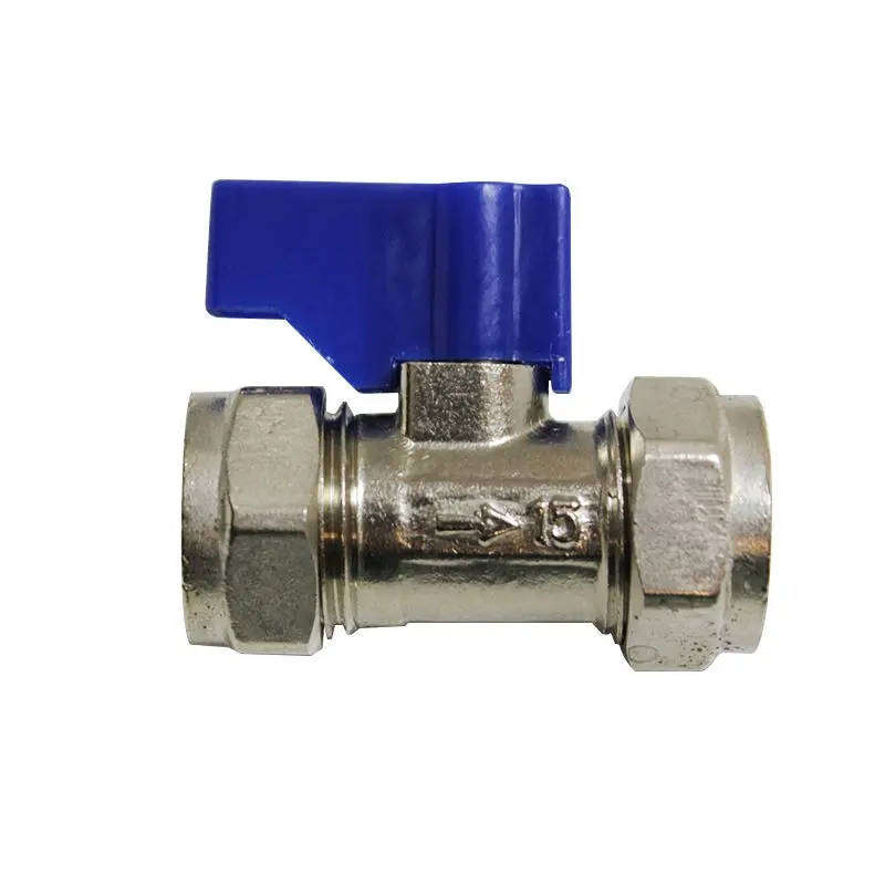 Ball-O-Stop Valve, 15mm (Chrome Plated Brass)