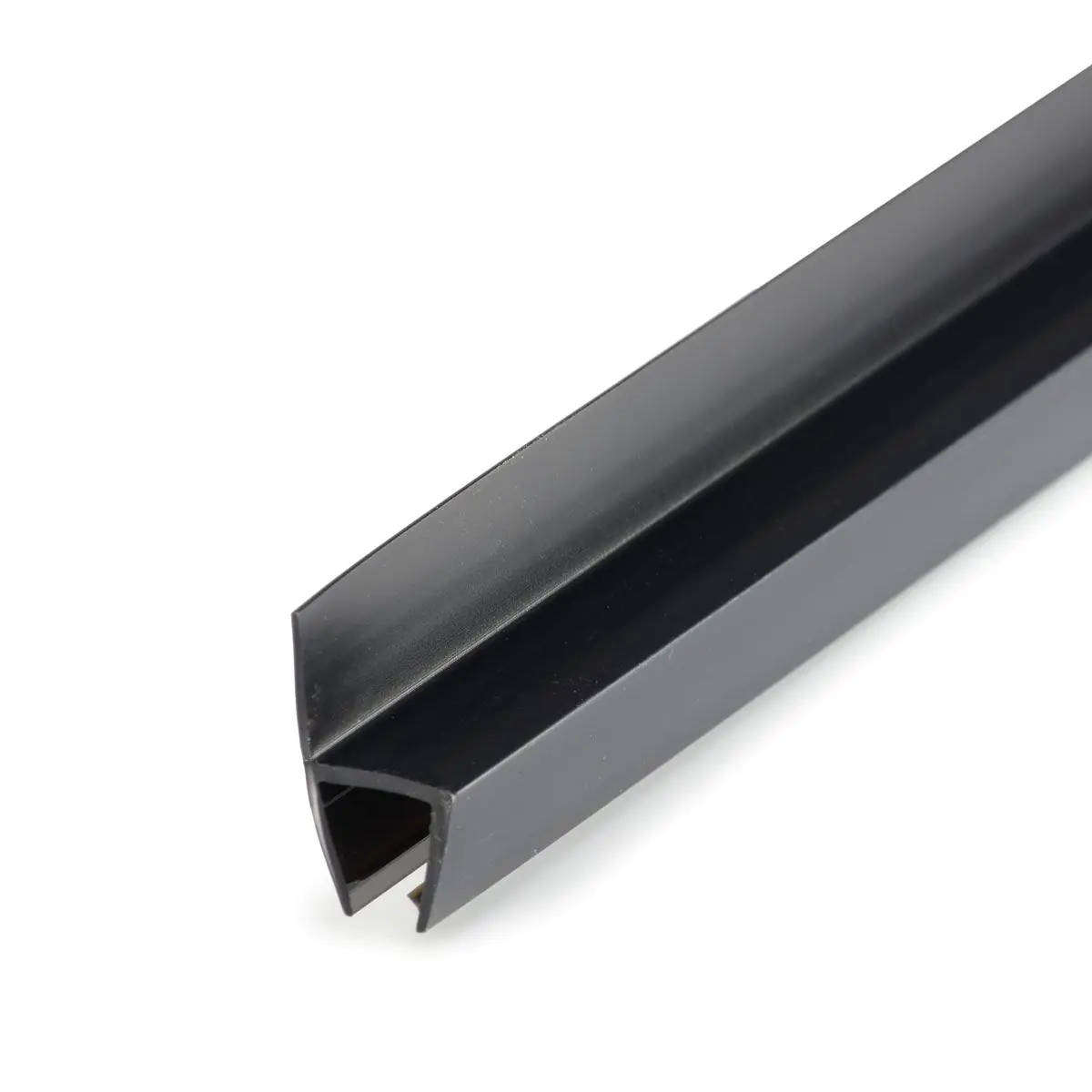 180 Soft Lip Seal, Rubber, Black, 2.5m