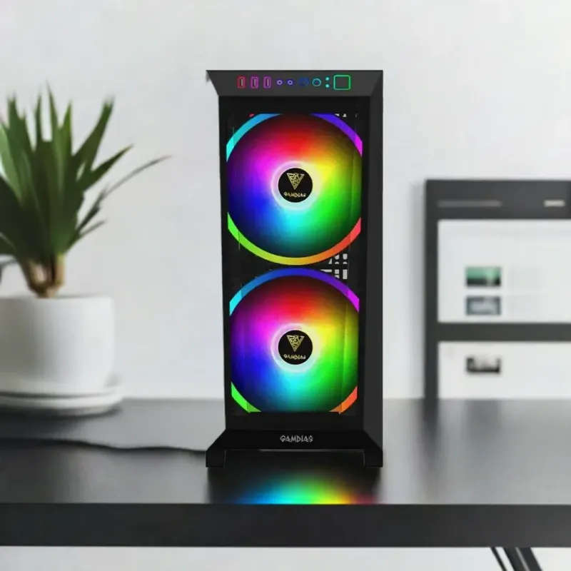 Gamdias APOLLO M2 Elite Gaming Case - Superior Cooling and Style