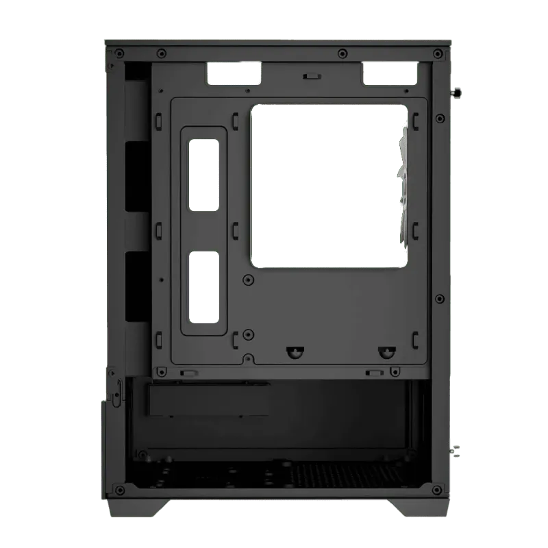 ATX Mid Tower Gaming Case with ARGB Fans & Tempered Glass