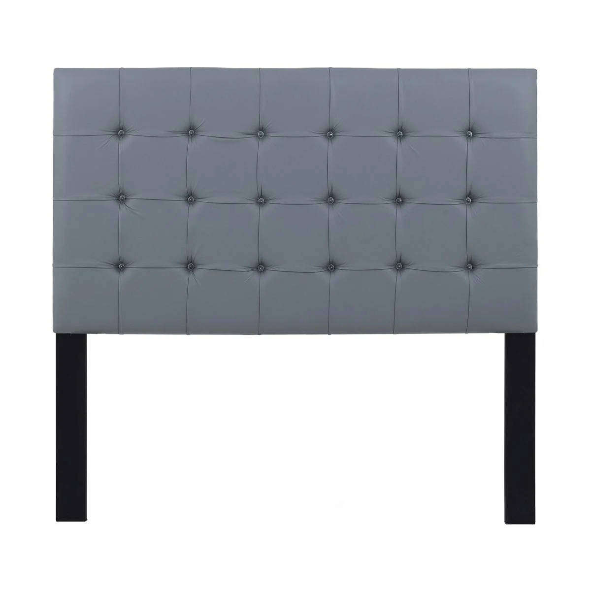 Padded Double Headboard  Grey