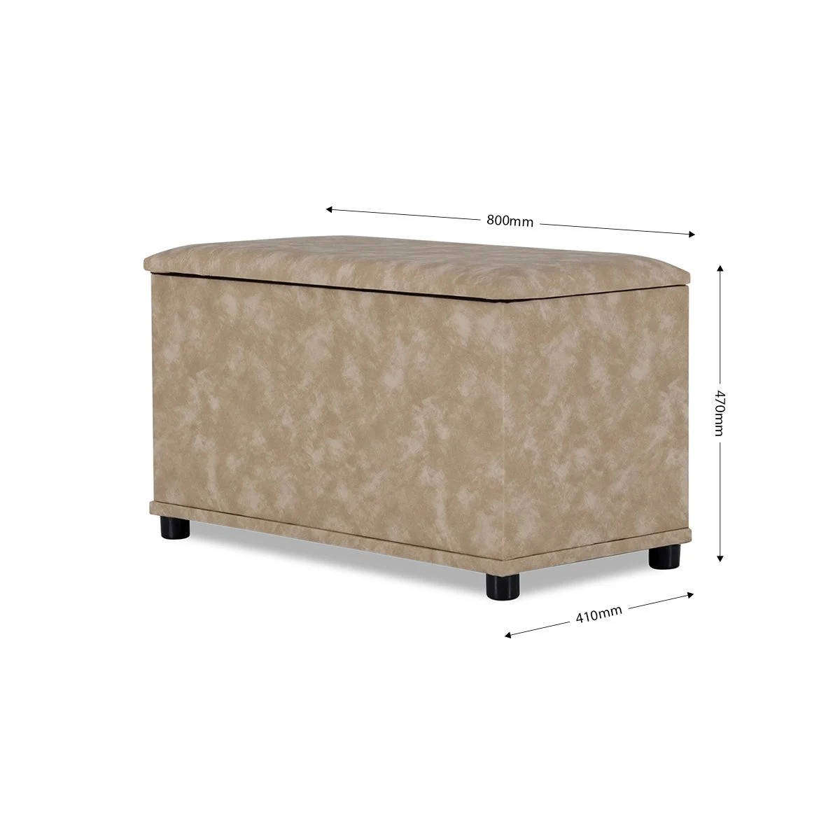 Blanket Storage Box  Fawn
