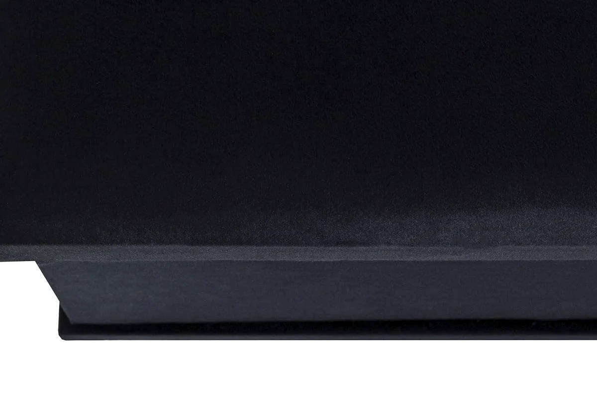 Velvet Blanket Storage Box  Black