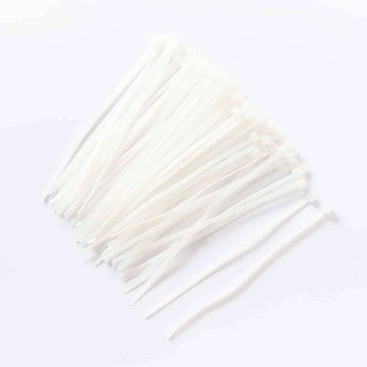 Cable Ties, Natural, 3.6mm x 150mm, 100 Pieces