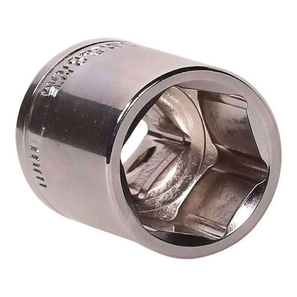 Chrome Finish Socket 1/2" Drive  19 mm