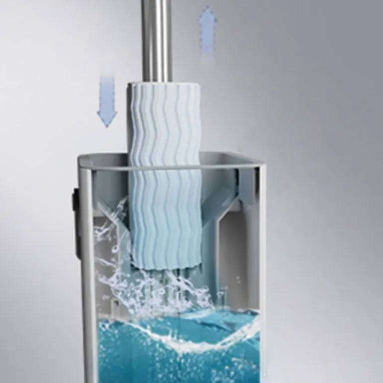 Squeeze Tech Compact | PVA Sponge Mop with Bucket