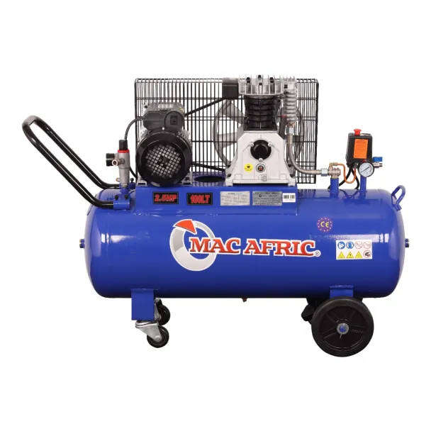 100 Litre 1.8 kW (2.5 HP) Belt Driven Air Compressor  230 V