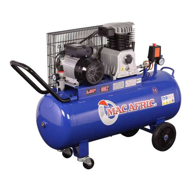 100 Litre 1.8 kW (2.5 HP) Belt Driven Air Compressor  230 V