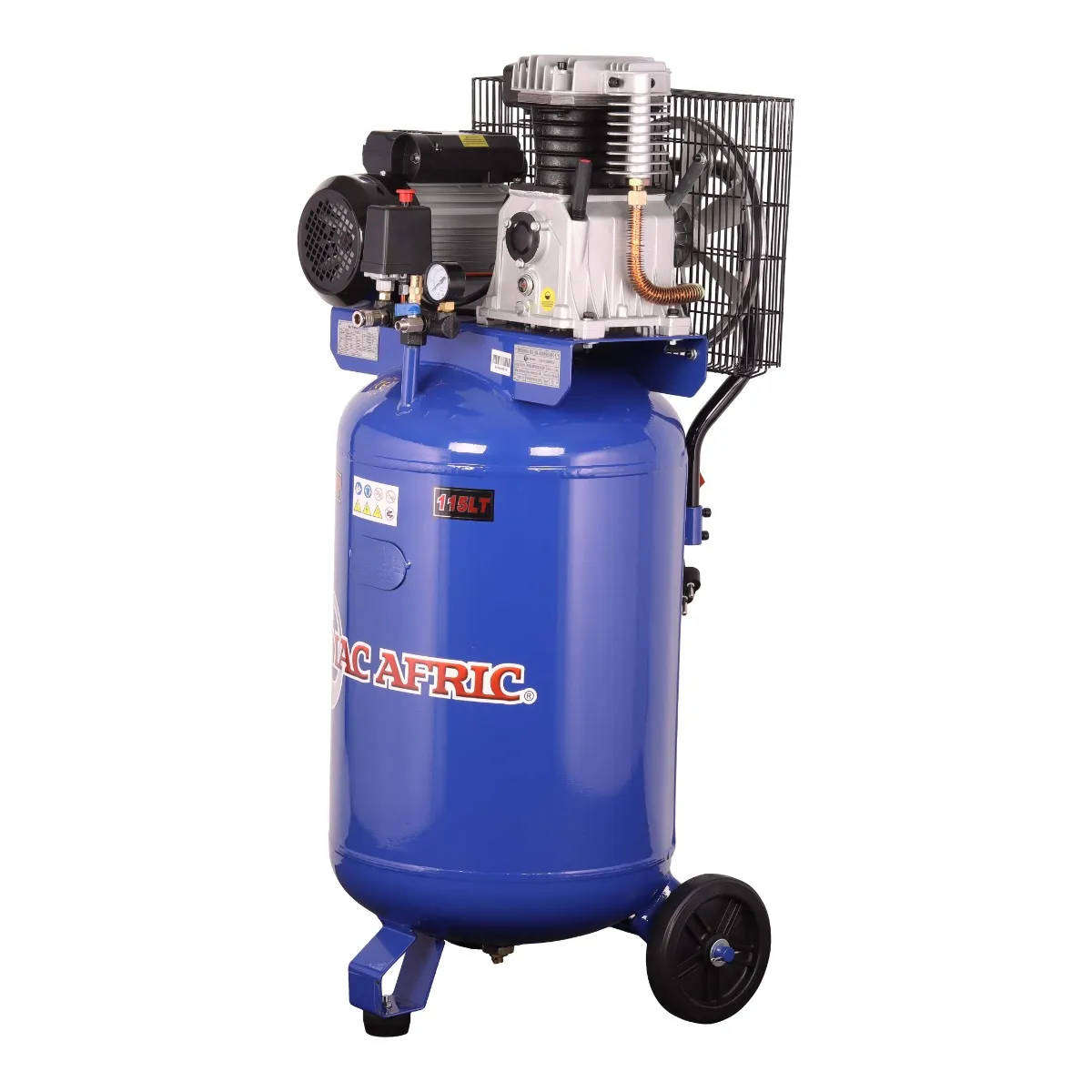100 Litre 2.2 kW (3 HP) Vertical Space Saver Belt Driven Air Compressor  230 V