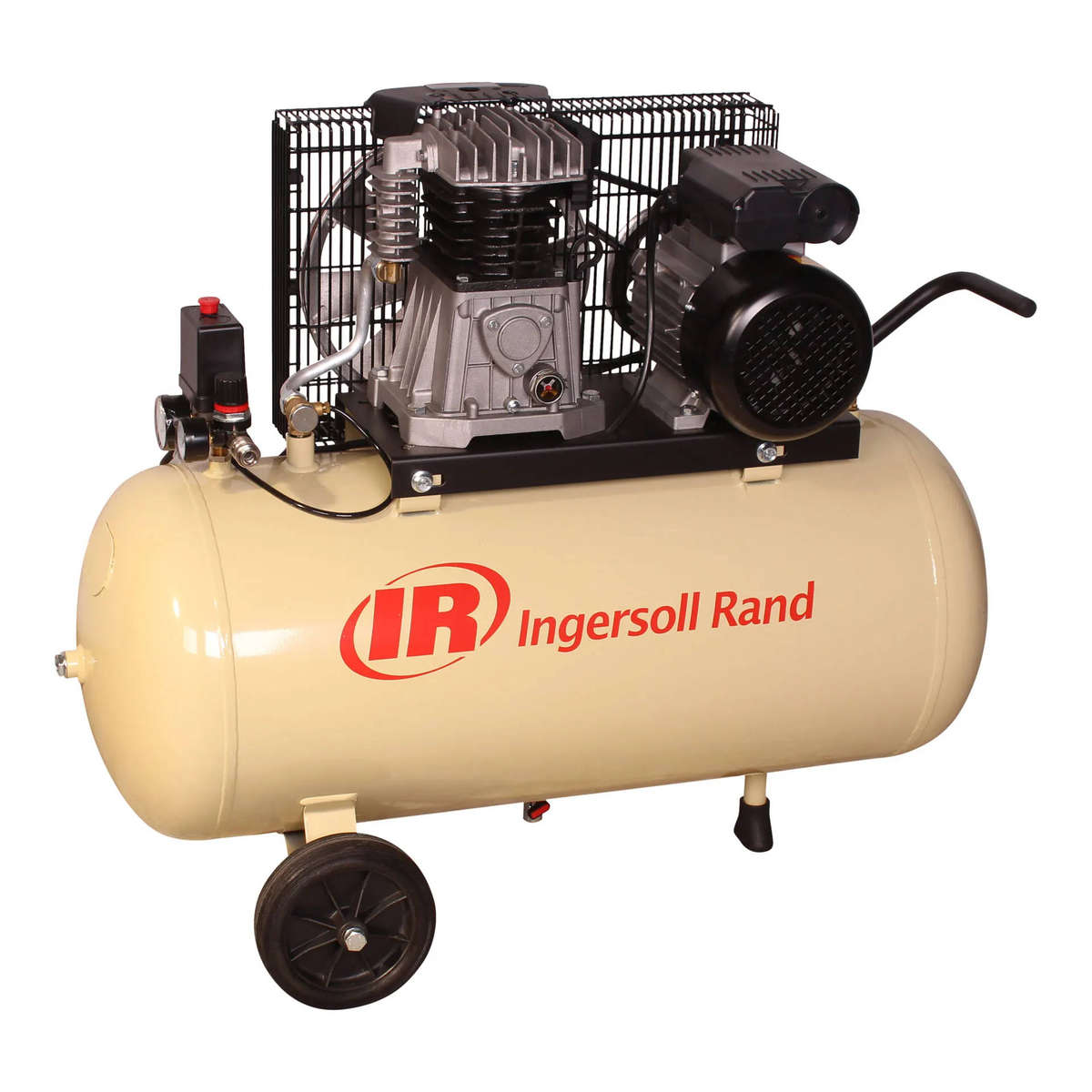 INGERSOLL RAND 100 Litre 1.5 kW (2 HP) Belt Driven Air Compressor  230 V