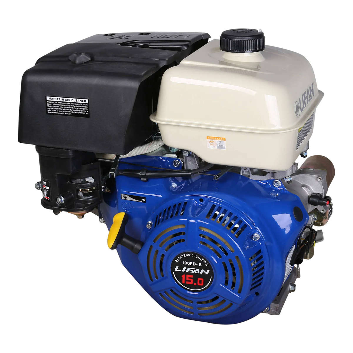 MAC AFRIC 11 kW (15 HP) Engine Including Pulley & Accessories for COMPRE-705  230 V