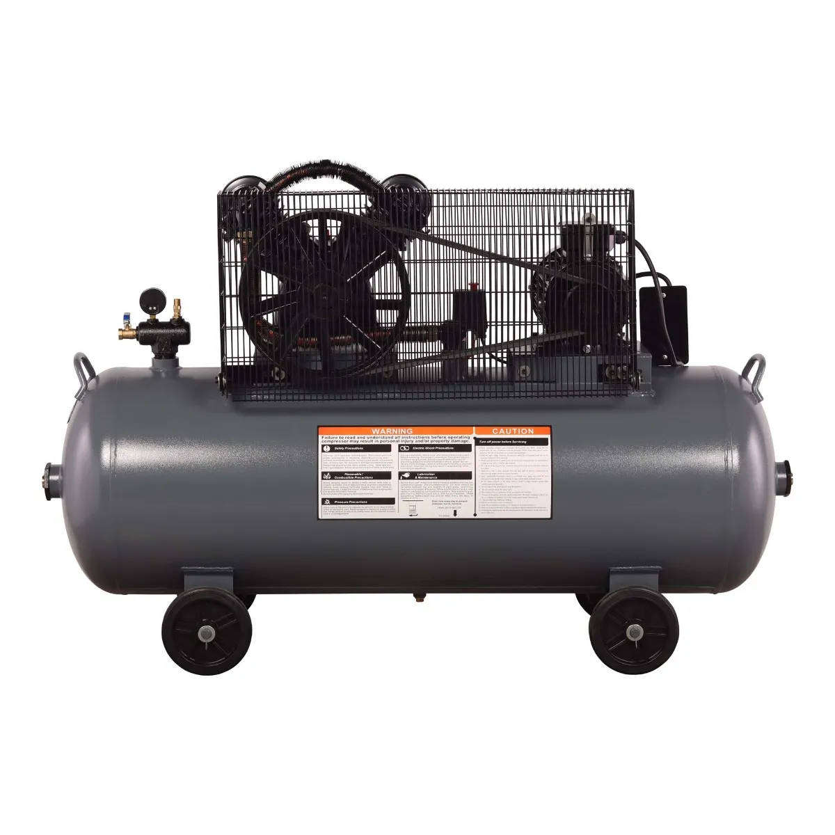 MAC AFRIC 300 Litre 3.6 kW (5 HP) 380 V Belt Driven V-Type Compressor