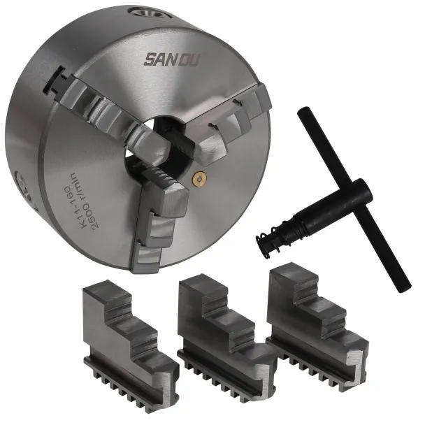 MAC AFRIC 160 mm 3-Jaw Self-Centering Chuck for ELATHE/613