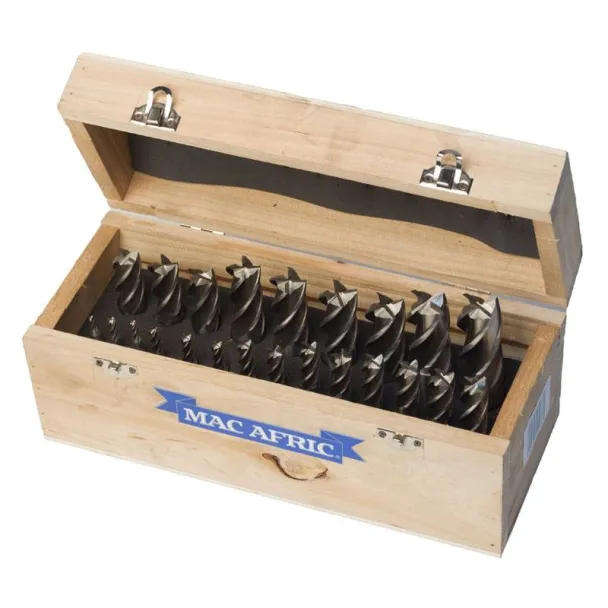 MAC AFRIC 23 PCS End Mill Set  Round Shank 325 MM