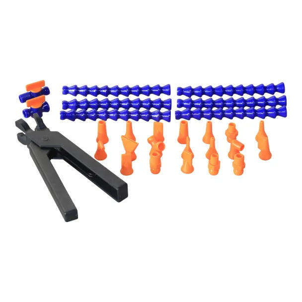 MAC AFRIC 1/2" Flexible Coolant Hose Kit with Connectors and Valves