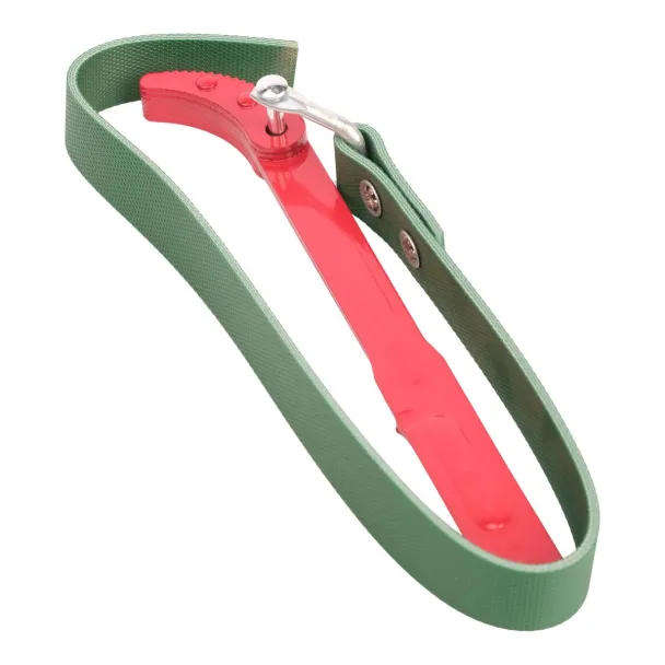 12-Inch Oil Filter Wrench  Rubber Belt Grip for Easy Removal