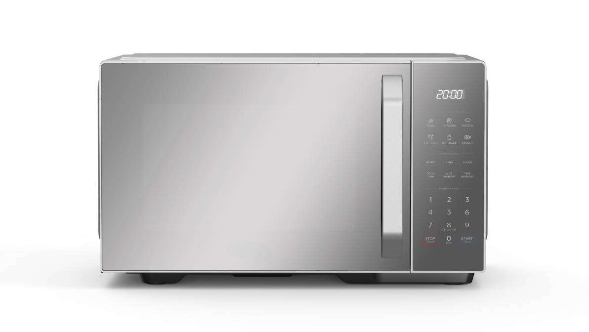 30L Silver Microwave Oven