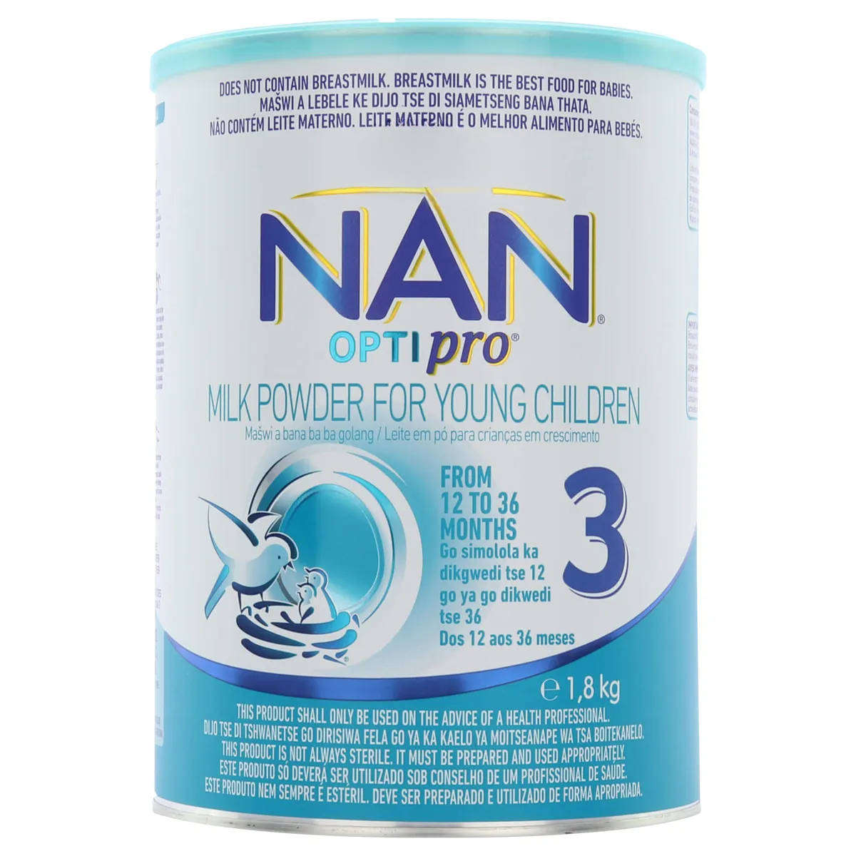 Nan Optipro Infant Formula Stage 3, 1.8kg