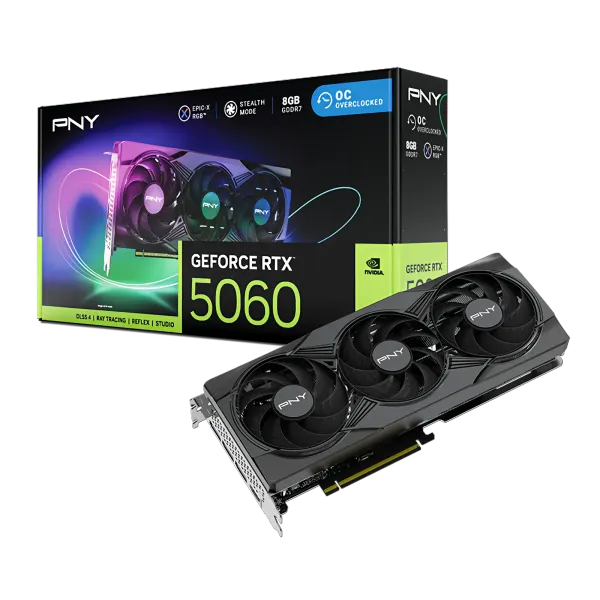 GeForce RTX 5060 EPIC-X OC 8GB GDDR7 Gaming Graphics Card