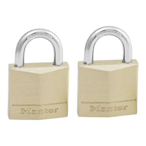 30 mm Brass Padlock (Double Pack)