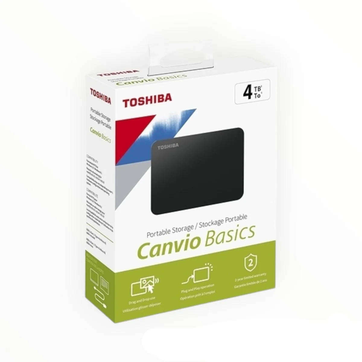 Toshiba Portable Storage 4TB External Hard Drive