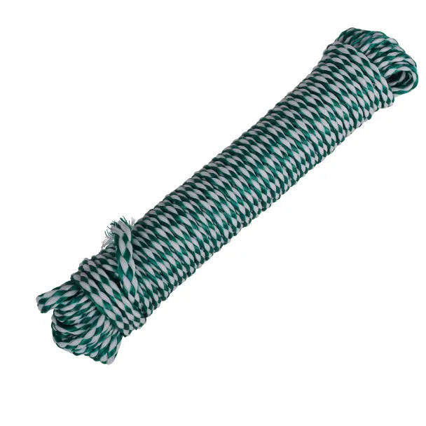 10 mm x 10 m Polyethylene Ski Rope  Floating, 8-Strand