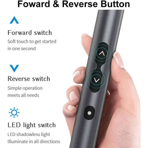 Cordless Mini Screwdriver 28-in-1 Rechargeable Kit with LED