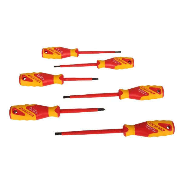6 Piece VDE Insulated Screwdriver Set