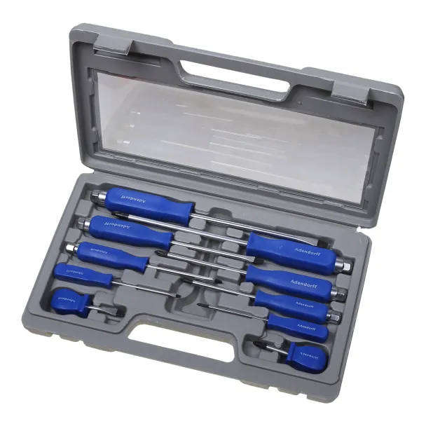 10 PCS Heavy Duty All-Purpose Screwdriver Set with Bolsters