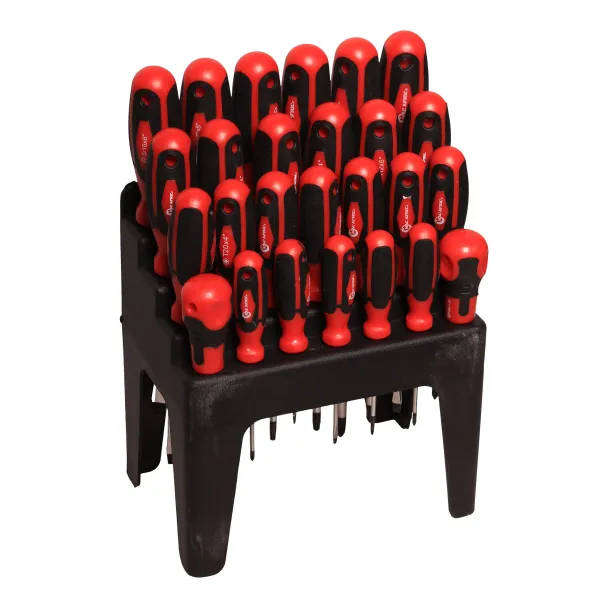 26 PCS Wall Mounted or Free-Standing Screwdriver Set