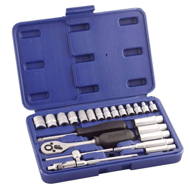 25-Piece 1/4" IN Drive Socket Set