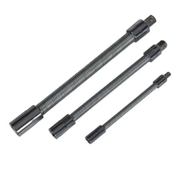 3-Piece Flexible Extension Bar Set
