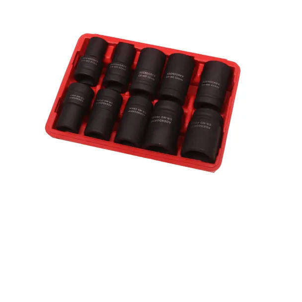 1" IN Drive 10 PCS Impact Socket Set
