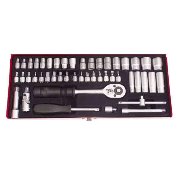 48PCS 1/4" & 3/8" Drive Tool Set