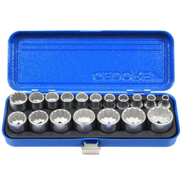 1/2" IN MK Socket Set  18 Pieces