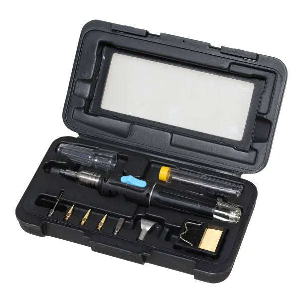 10-in-1 Butane Gas Soldering Iron Kit