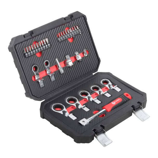 32-Piece Multifunction Gear Wrench Tool Set