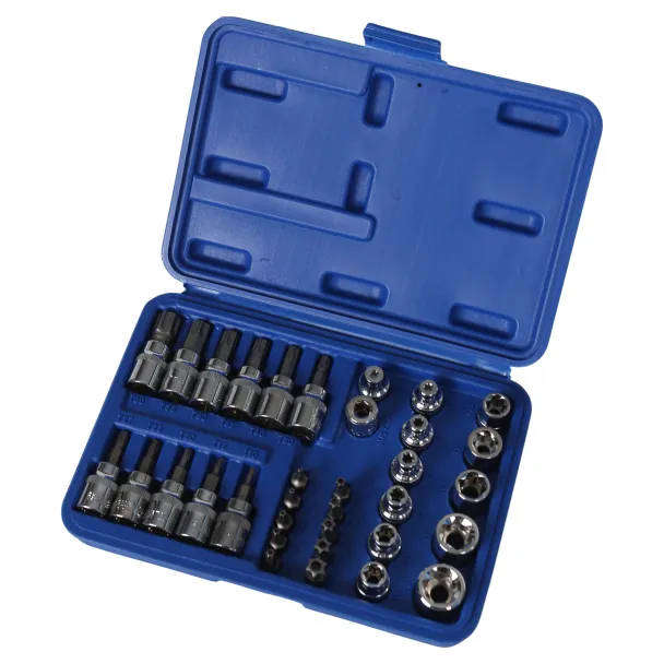 34-Piece 3/8" Drive Star and Bit Socket Set