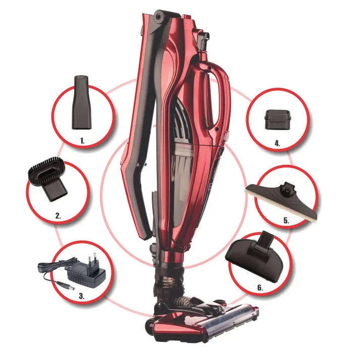 5 in 1 Cordless Turbovac | Vacuum Cleaner