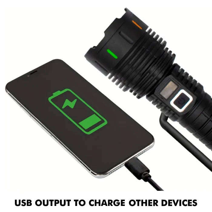 Rechargeable High-Powered Torch