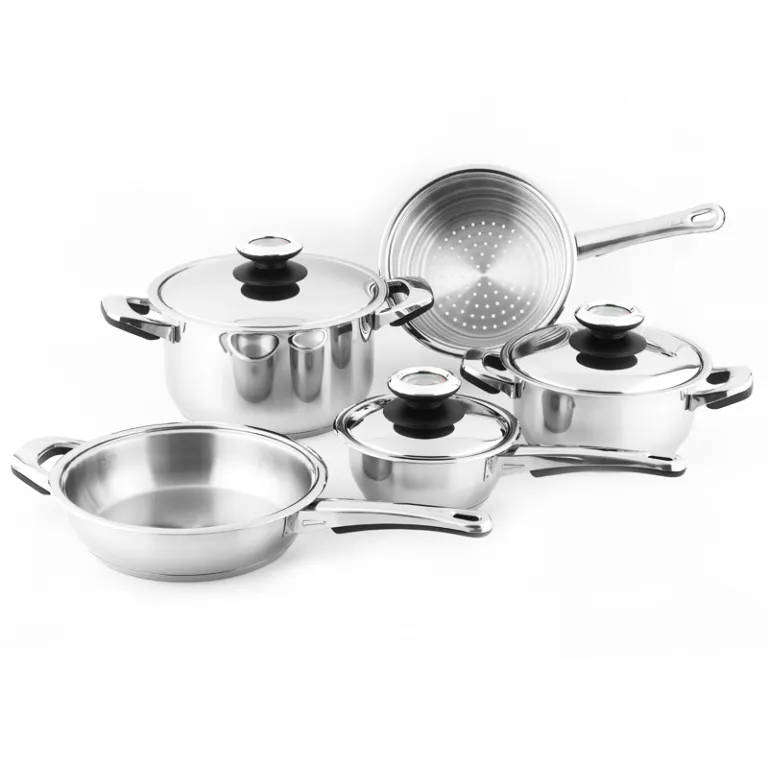 8 Piece Stainless Steel Pot Set | La Grande
