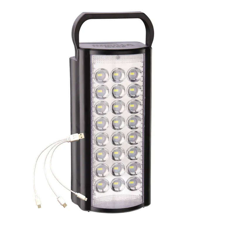 Rechargeable LED Lantern  Mega Black
