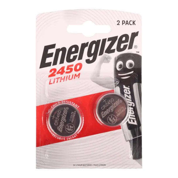 CR2450 3V Lithium Coin Cell Battery