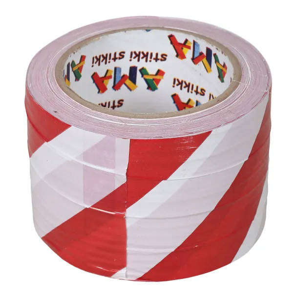 Red & White Barrier Tape  100 m
